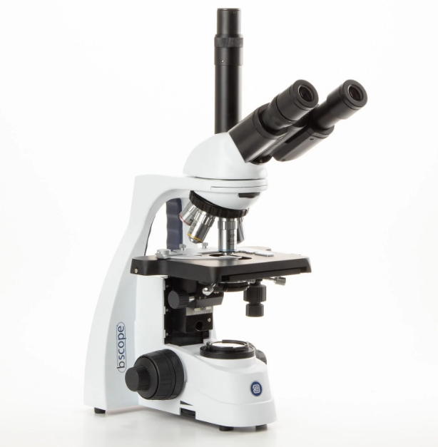 Microscopio compuesto trinocular bScope con objetivos E-plan IOS BS1153-EPLI